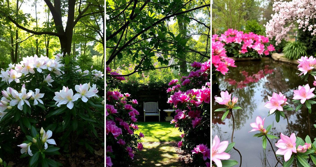 24 Vibrant Azalea Garden Ideas for Year-Round Color Displays