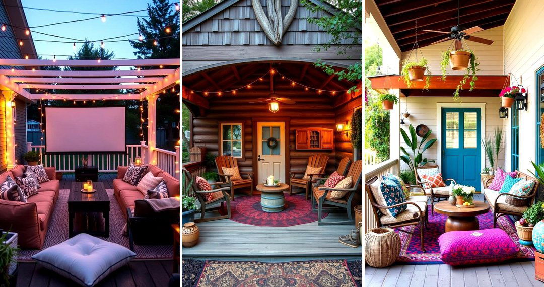 24 Inviting Back Porch Ideas for Relaxing Outdoor Living