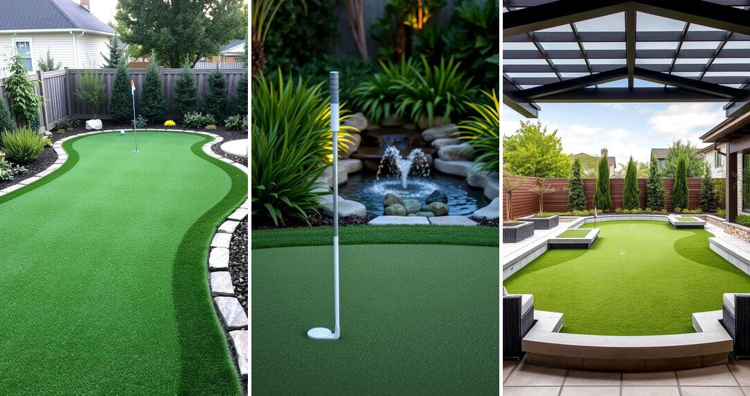 24 Backyard Putting Green Ideas: Golf Practice in Your Yard