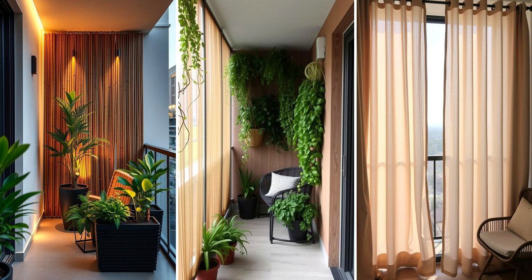 24 Balcony Privacy Ideas: Creative Screening for Urban Homes