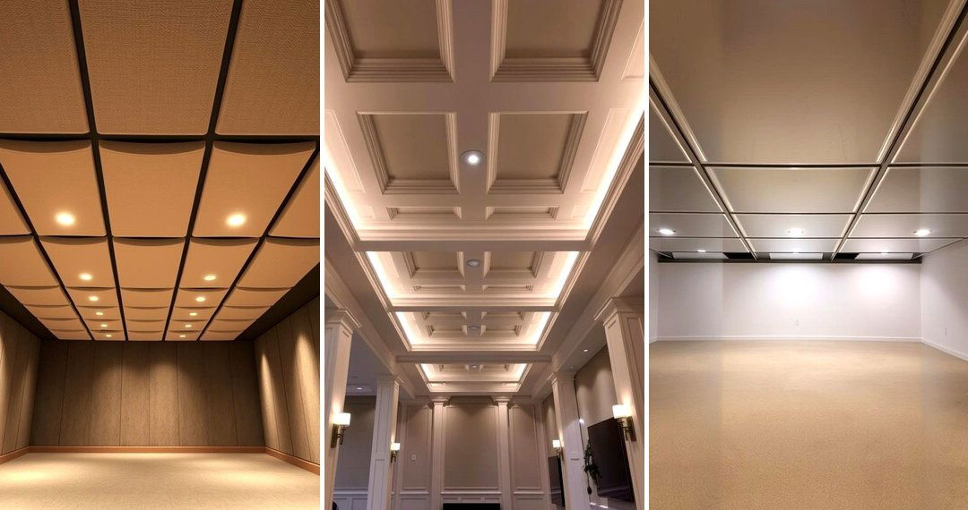 24 Basement Ceiling Ideas to Elevate Your Lower Level