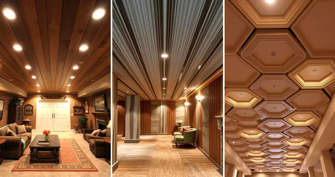 24 Basement Drop Ceiling Ideas for a Polished Look