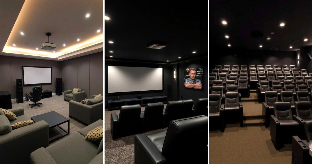 24 Basement Home Theater Ideas for Cinematic Comfort