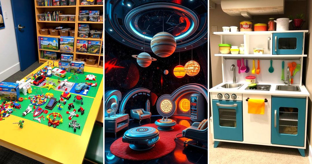 24 Basement Playroom Ideas for Kids' Fun & Function