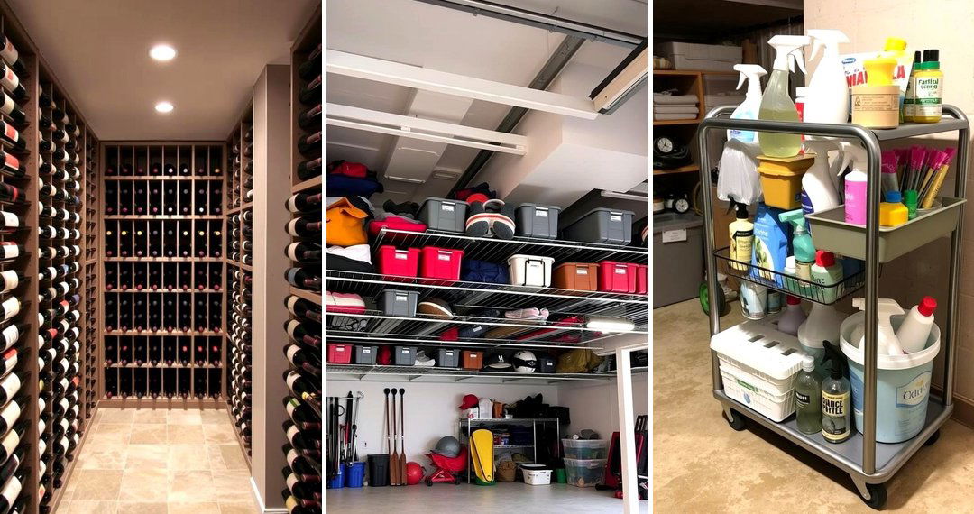 24 Basement Storage Ideas for Clutter-Free Organization