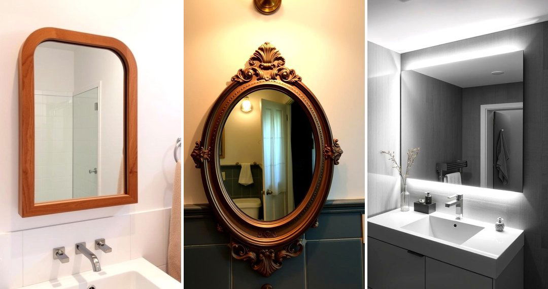 24 Bathroom Mirror Ideas to Elevate Your Vanity Space
