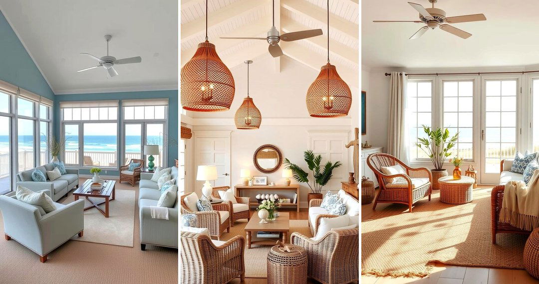 24 Beach House Living Room Ideas for Coastal Relaxation