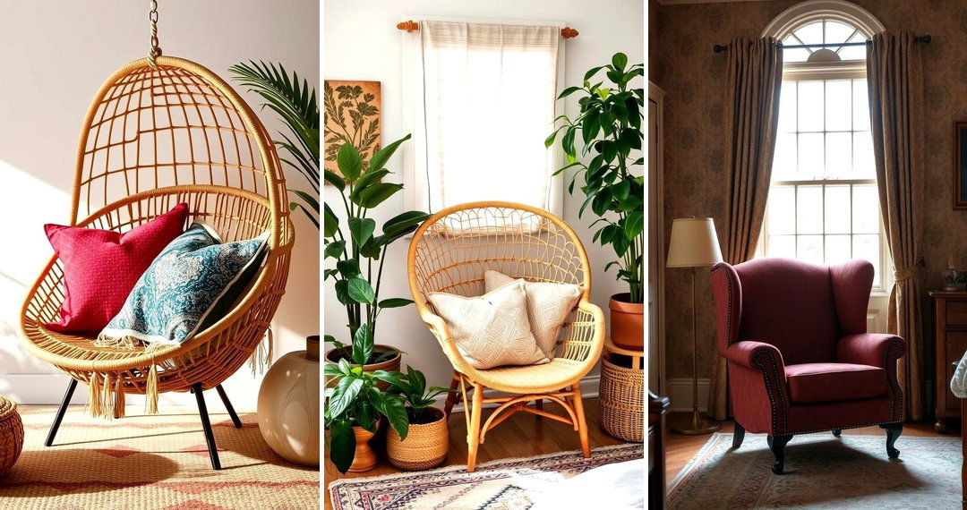 24 Bedroom Chair Ideas for Relaxation & Style