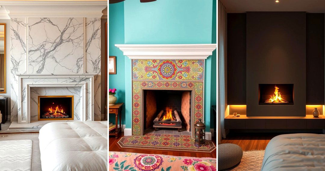 24 Bedroom Fireplace Ideas for a Warm and Inviting Ambiance