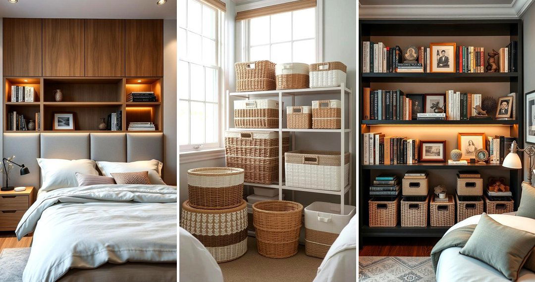 24 Bedroom Storage Ideas