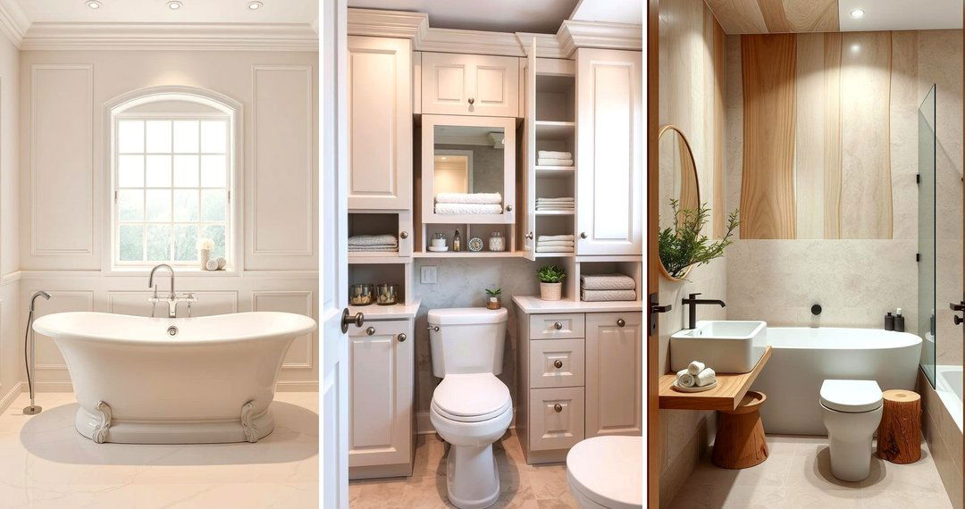 24 Beige and White Bathroom Ideas for Serene Retreats