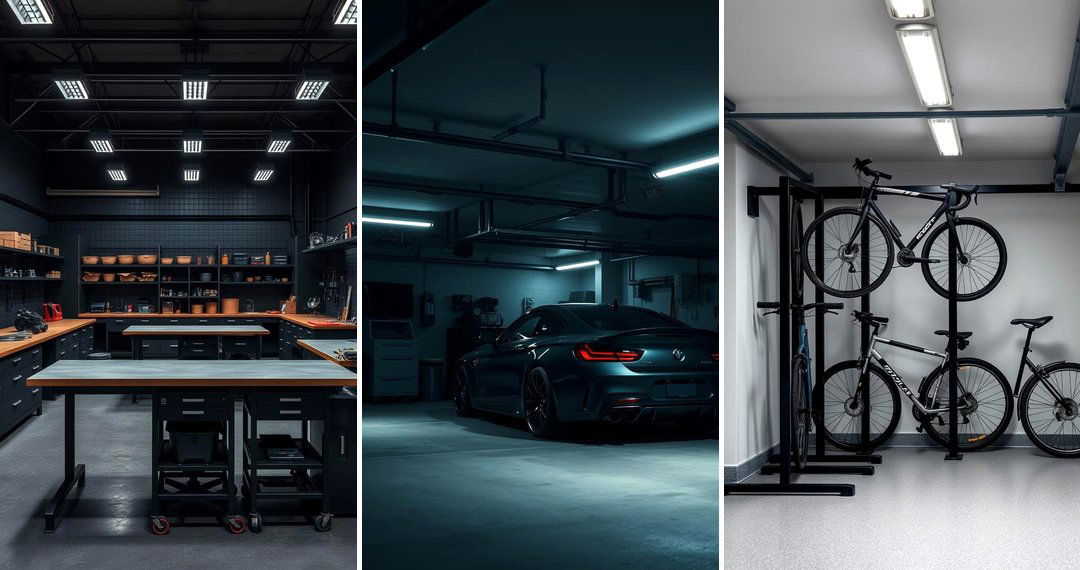 24 Black Garage Ideas for Sleek and Functional Exteriors