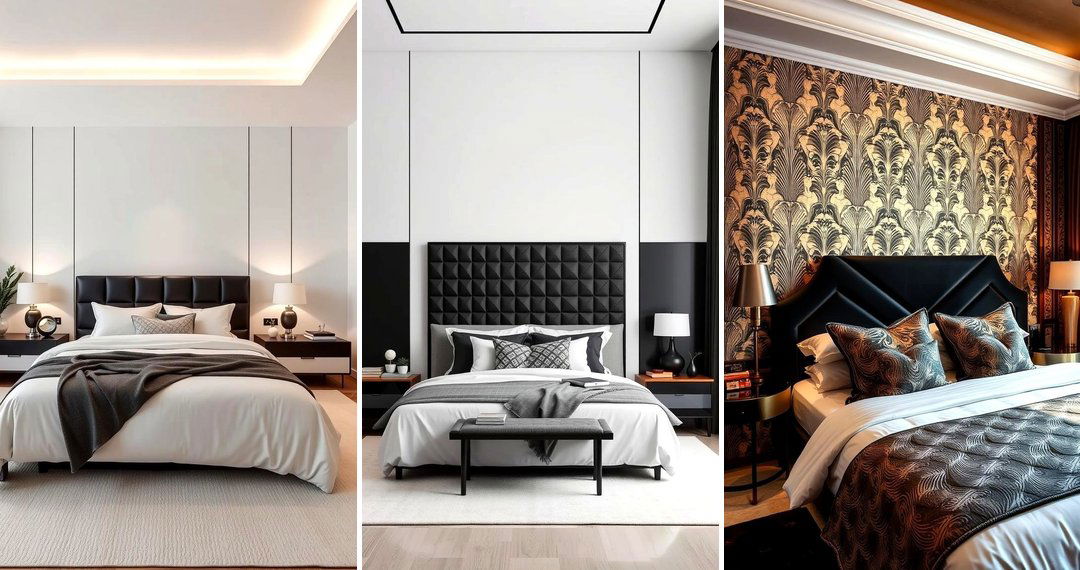 24 Black Headboard Bedroom Ideas: Bold Style Inspiration