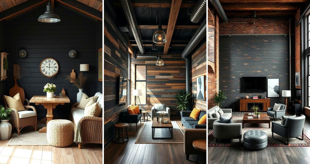 24 Black Shiplap Wall Ideas: Rustic & Contemporary Styles