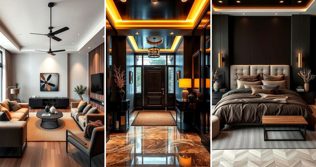 24 Black and Brown Interior Design Ideas for Warmth