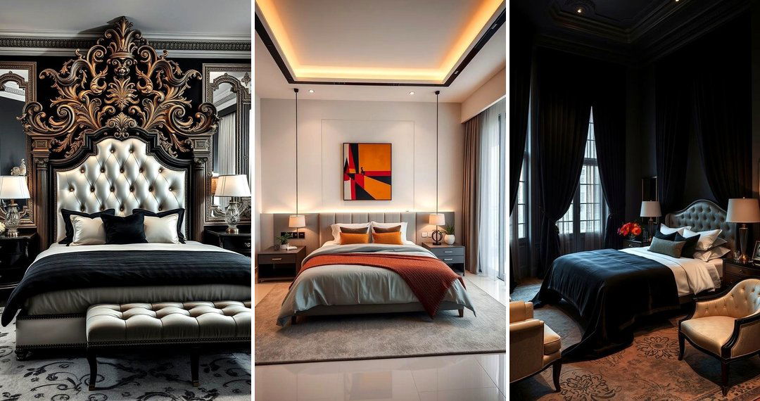 24 Elegant Black & White Bedroom Design Ideas & Tips