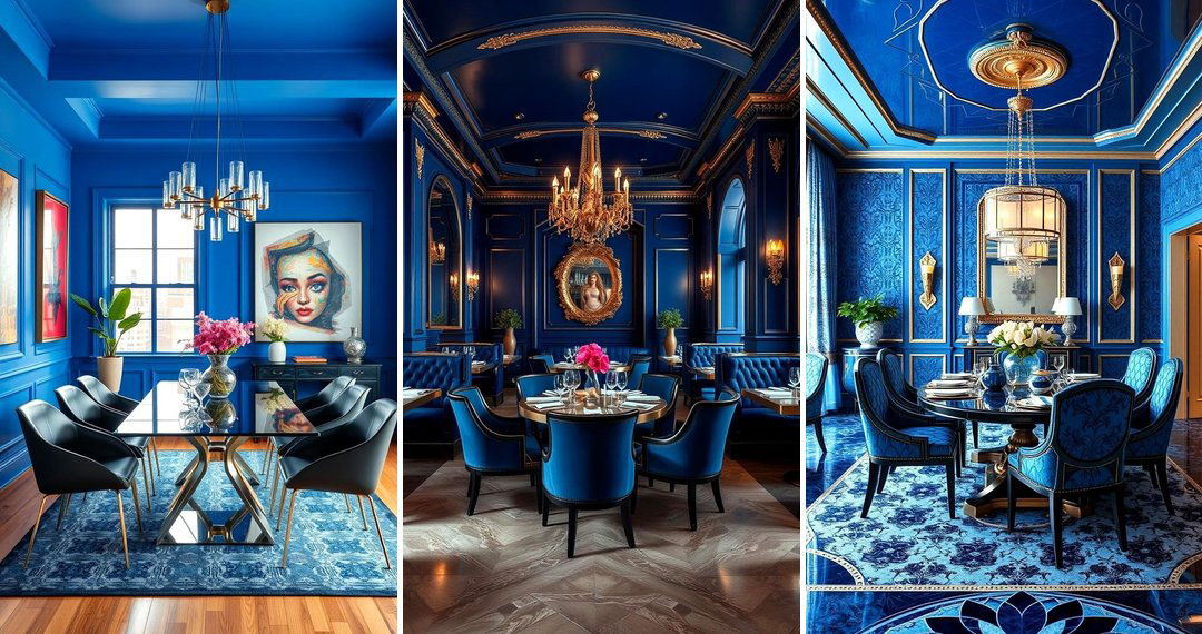 24 Blue Dining Room Ideas for a Serene and Stylish Space