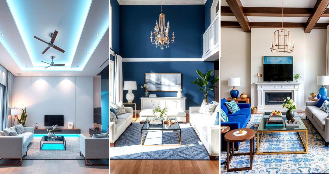 24 Blue Living Room Ideas to Create Calm, Inviting Spaces
