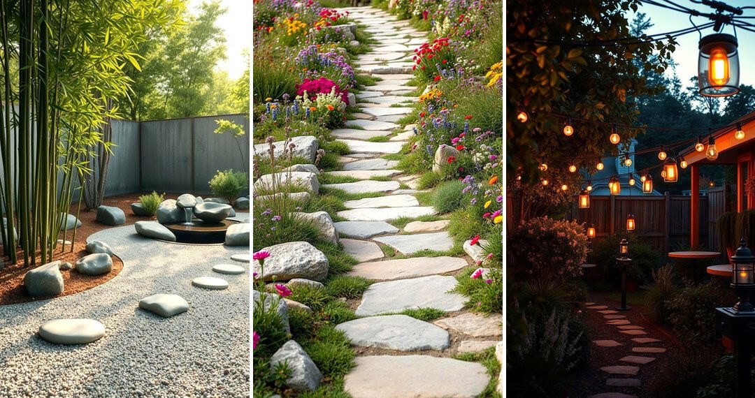 24 Boho Garden Ideas for Eclectic Outdoor Oasis Designs