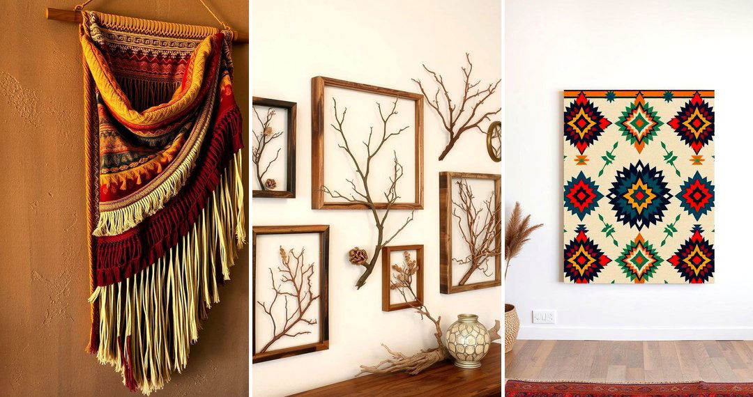 24 Boho Wall Decor Ideas: Eclectic and Artistic Accents