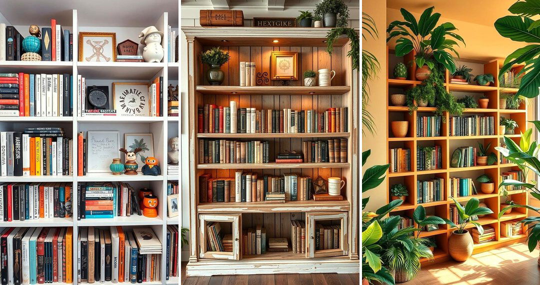 24 Bookshelf Decor Tips for Organized, Stylish Displays