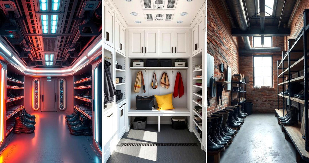 24 Functional Boot Room Storage Solutions for Muddy Days