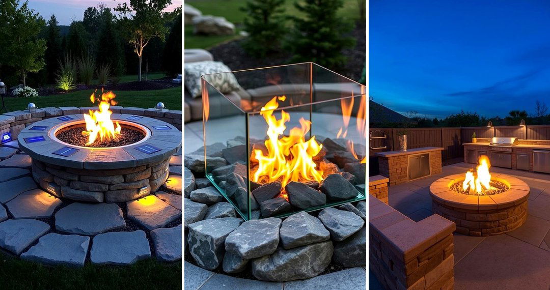 24 Boulder Fire Pit Ideas: Natural Outdoor Gathering Spaces