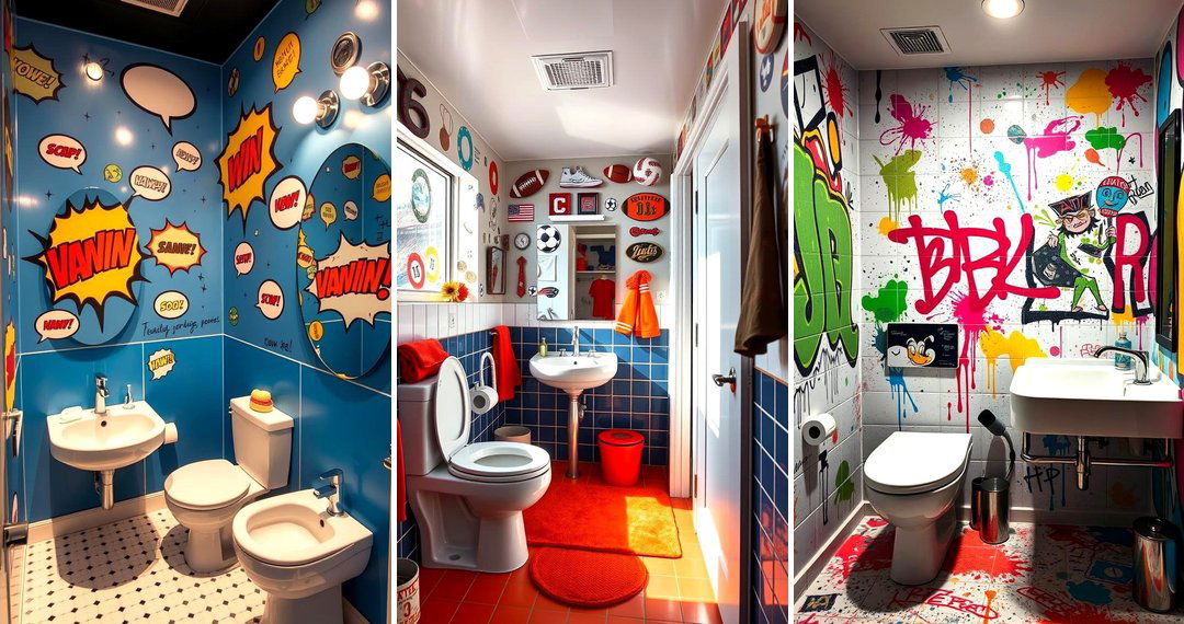 24 Boy Bathroom Themes for Adventurous, Functional Design