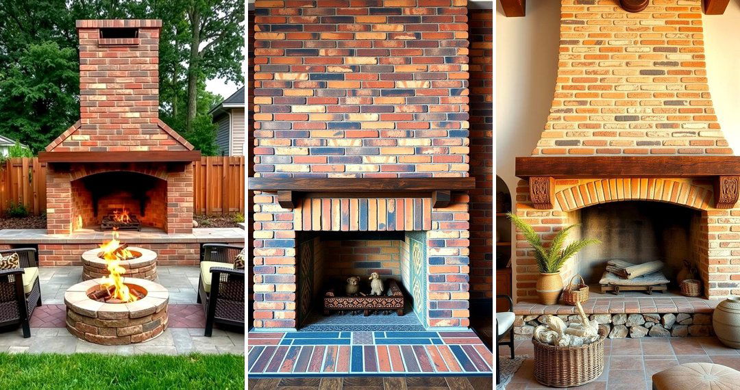 24 Brick Fireplace Ideas: Timeless Living Room Focal Points