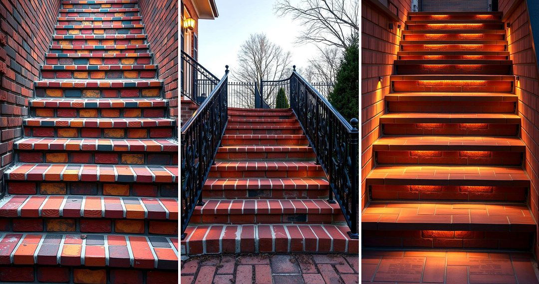24 Brick Front Steps Design Ideas: Elegant Entryway Upgrades