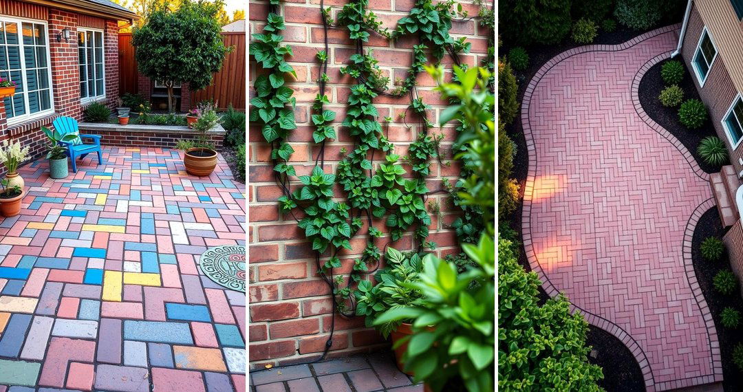 24 Charming Brick Patio Designs for Classic Outdoor Appeal