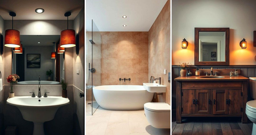 24 Warm Brown Bathroom Ideas for Earthy, Modern Elegance
