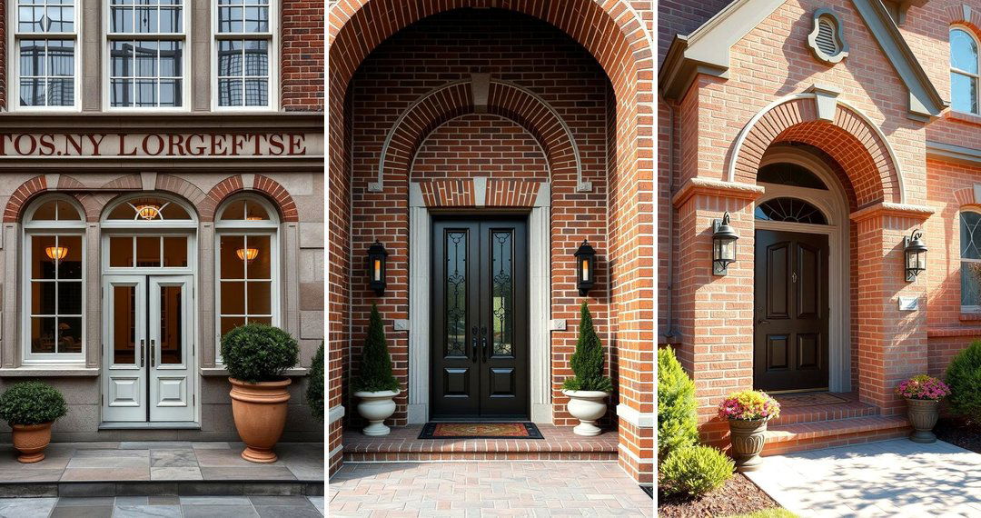24 Brown Brick Exterior Home Ideas