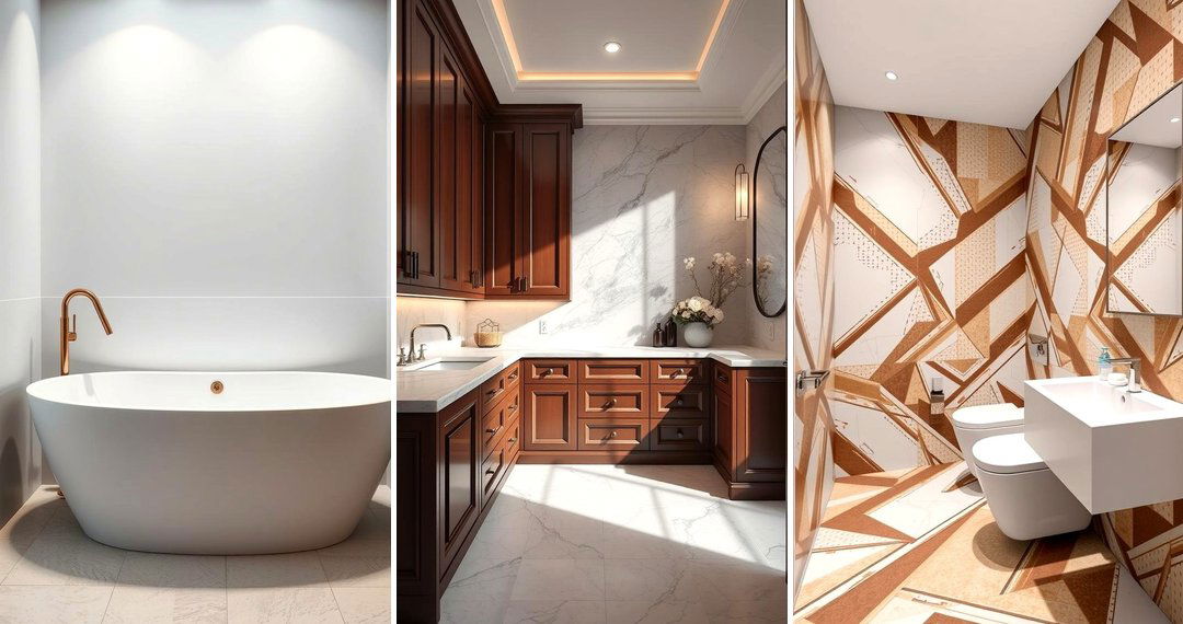 24 Timeless Brown & White Bathroom Ideas for Modern Serenity
