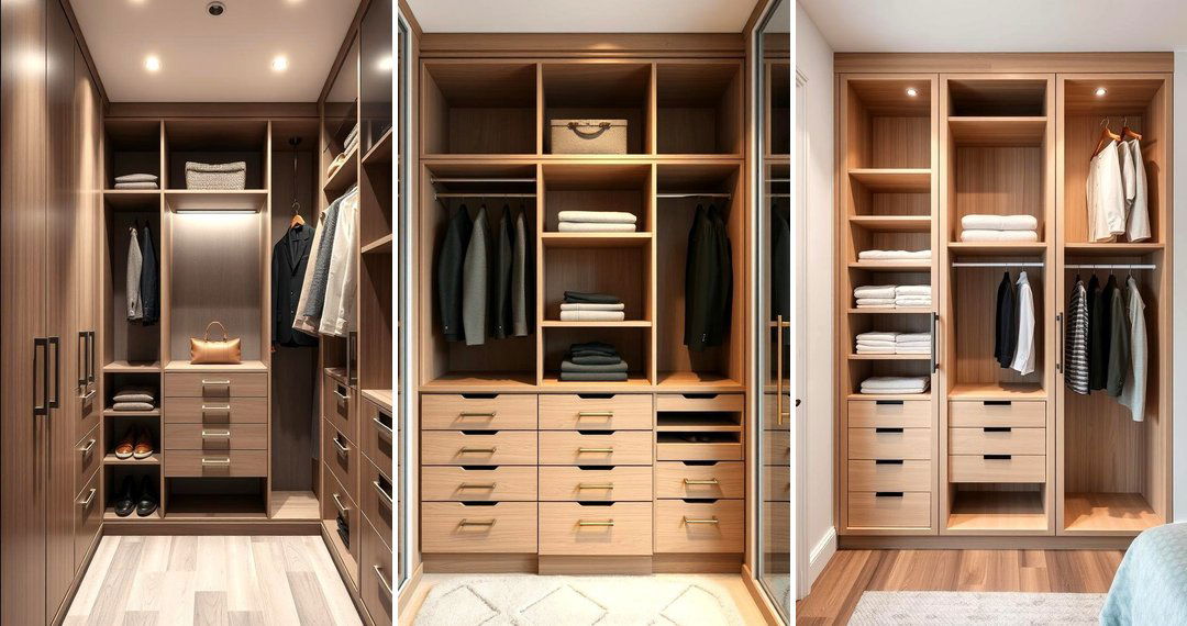 24 Space-Saving Built-In Wardrobe Ideas for Organized Homes