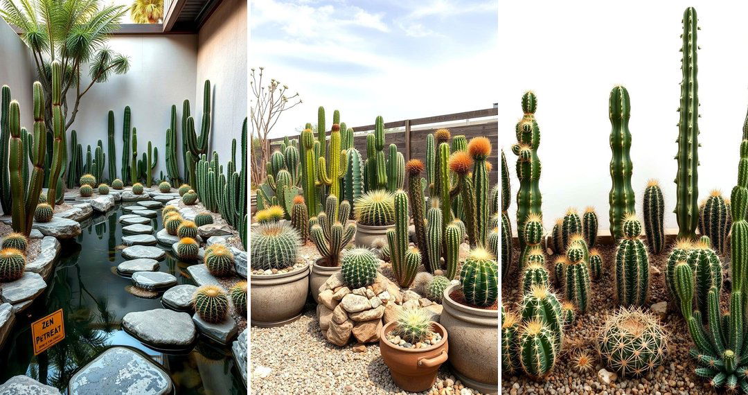 24 Cactus Garden Designs for Outdoor Landscaping Spaces