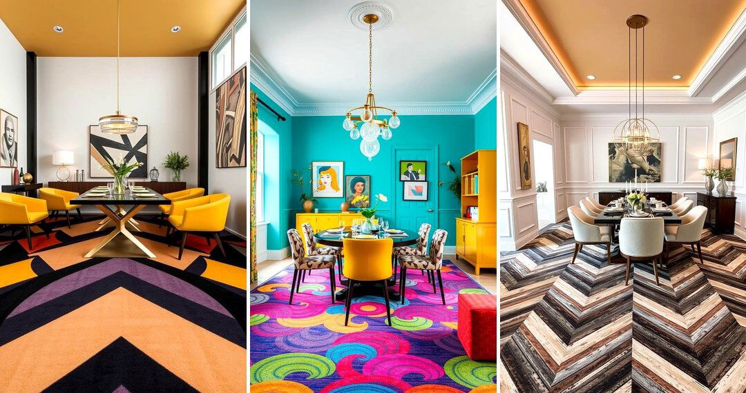 24 Carpeted Dining Room Flooring Ideas & Design Tips