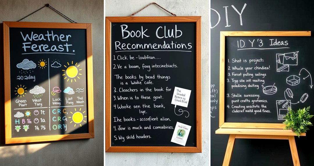 24 Chalkboard Ideas for Functional & Creative Home Spaces