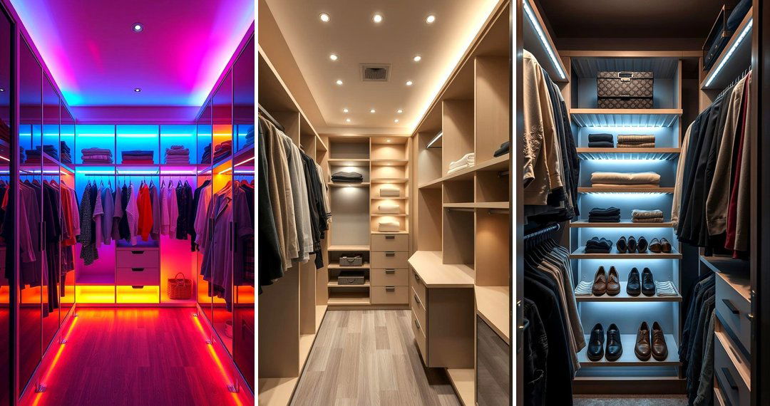 24 Closet Lighting Ideas to Brighten Your Storage Spaces