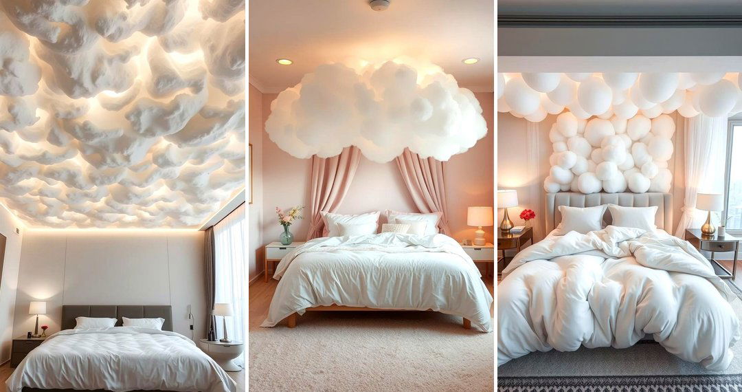 24 Dreamy Cloud Themed Bedroom Ideas for a Soothing Sleep Space