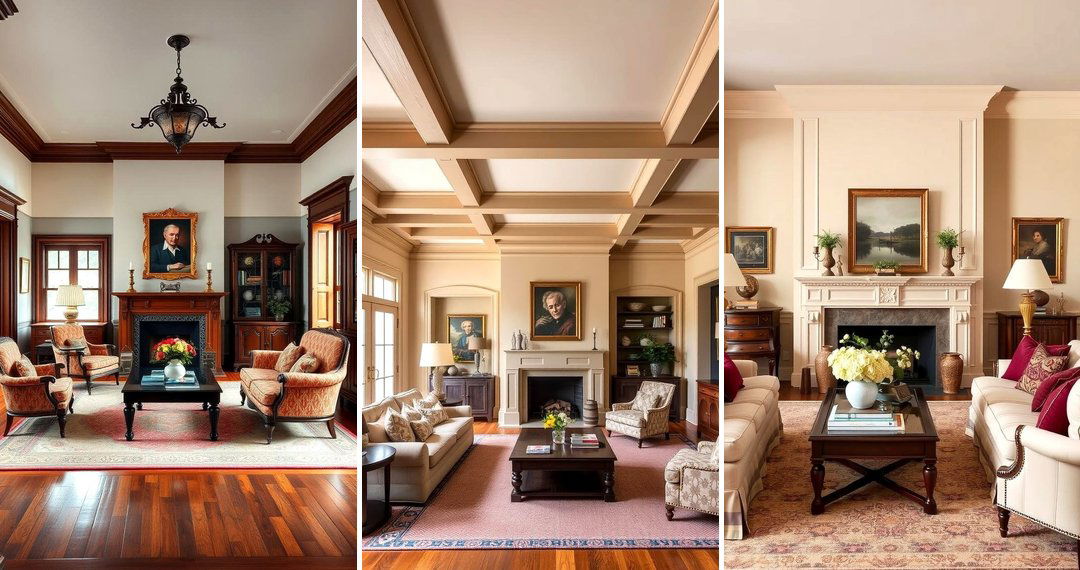 24 Classic Colonial Living Room Ideas with Timeless Charm
