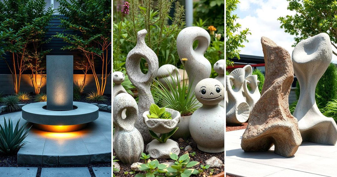 24 Innovative Concrete Garden Design Concepts and Tips