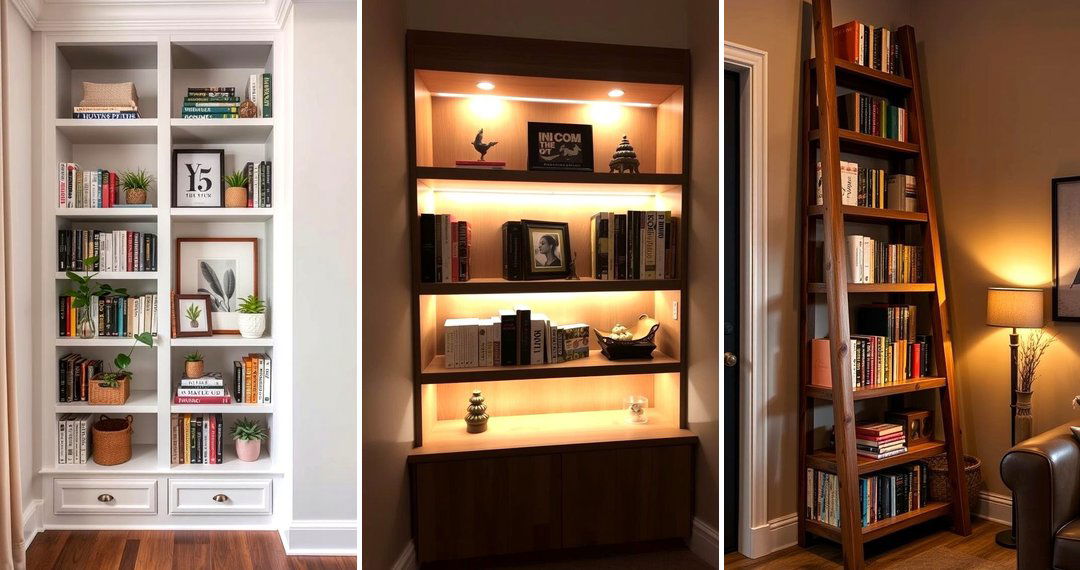 24 Corner Bookshelf Ideas for Smart Space Utilization