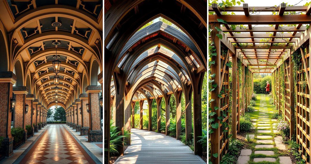 24 Covered Walkway Ideas