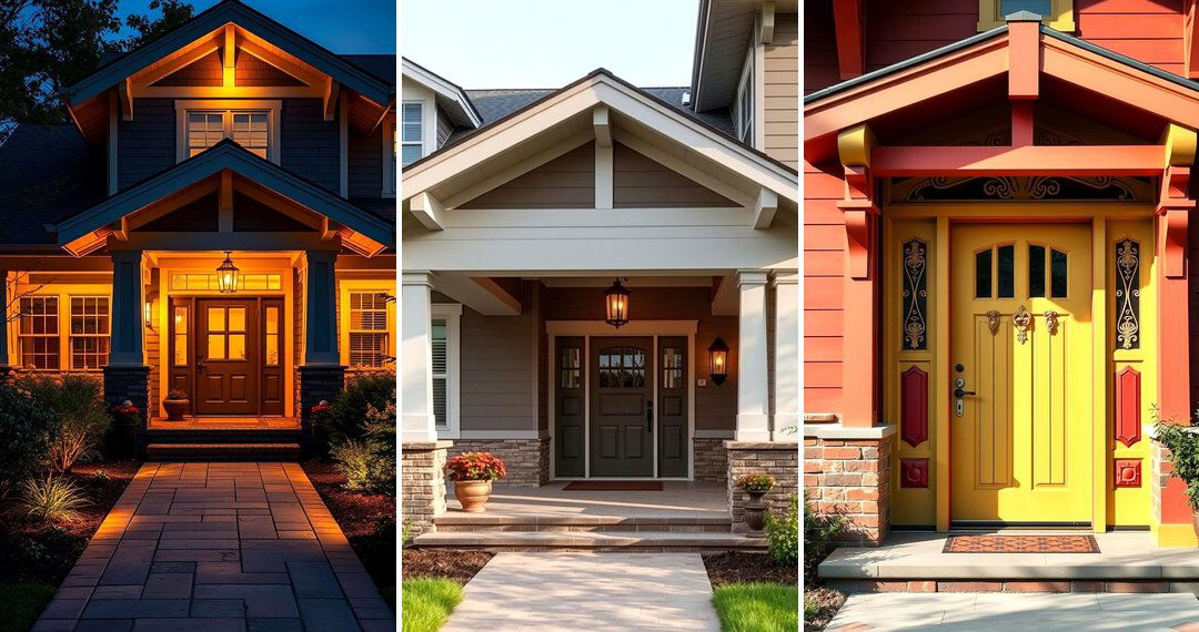 24 Craftsman Style House Exterior Ideas
