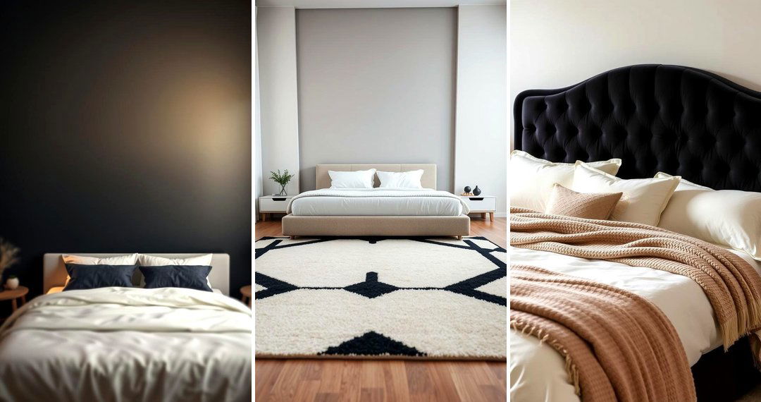 24 Cream and Black Bedroom Ideas for Elegant Contrast