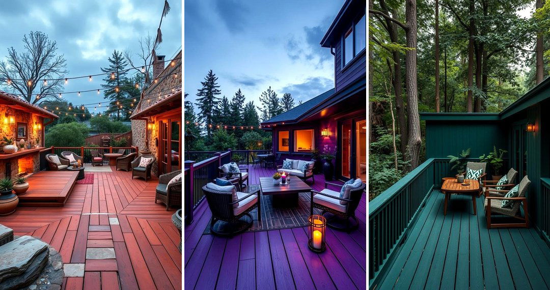 24 Deck Color Ideas to Refresh Your Outdoor Space