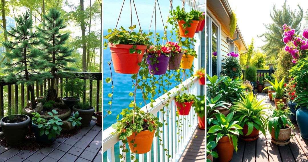 24 Deck Decorating Ideas With Plant