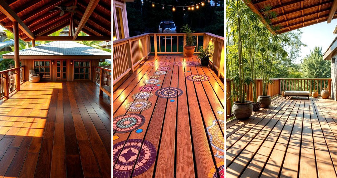 24 Deck Flooring Ideas for Durable and Stylish Surfaces