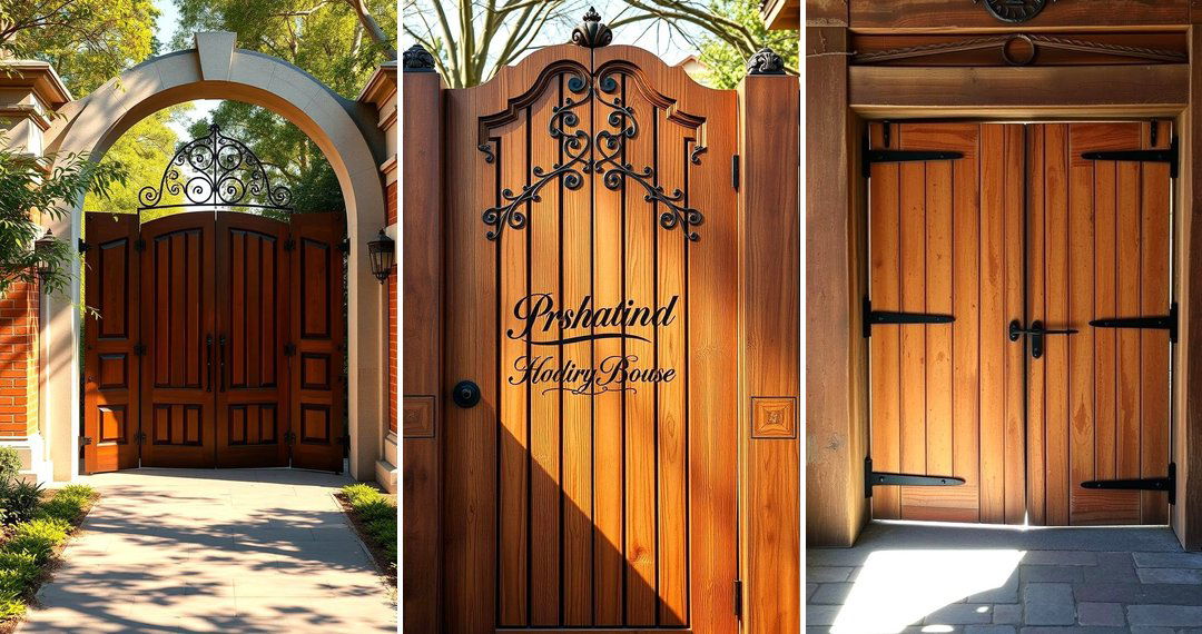 24 Deck Gate Ideas for Safety and Aesthetic Appeal